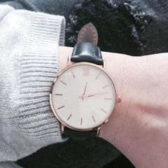Fashion Women Watches Leather Quartz Watch for Ladies Clocks - ProTrendyz