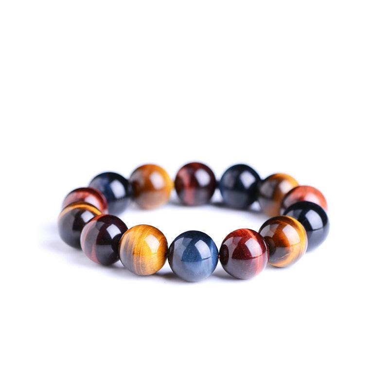 Tiger Eye Bracelet Natural Crystal Stone Buddha Bead Bracelet - ProTrendyz