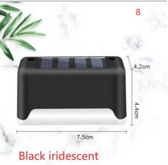 New Upgrade Waterproof LED Solar Fence Lamp Solar Deck Lights Solar Step Light Outdoor For Patio Stairs Garden Pathway Step Yard - ProTrendyz