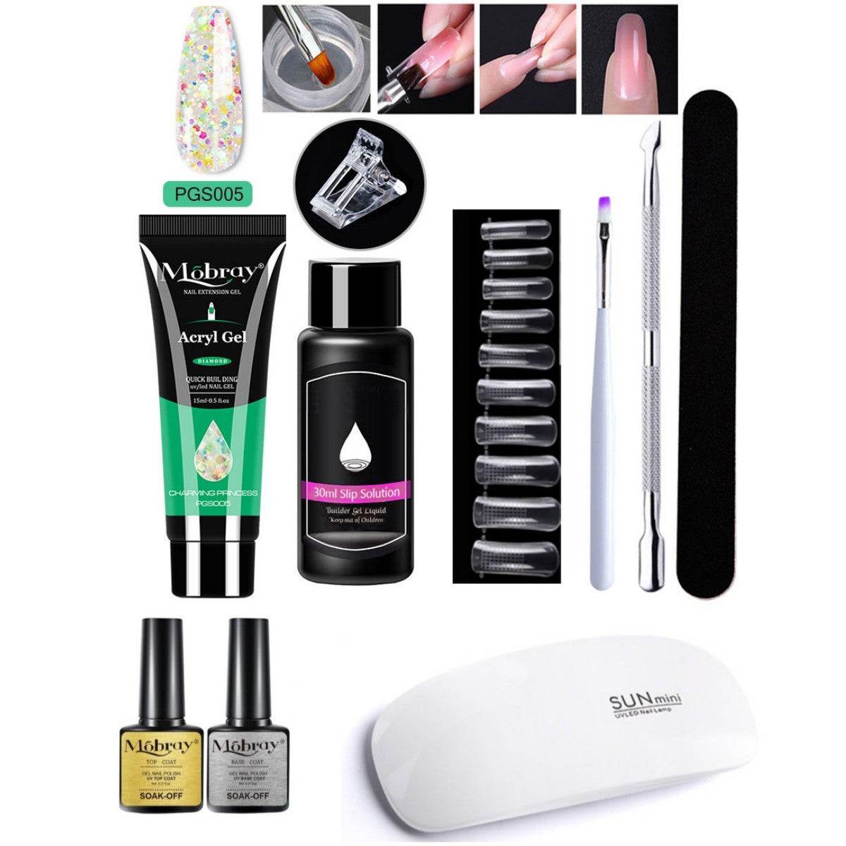 7-Piece Nail Art Crystal Extender Set - ProTrendyz