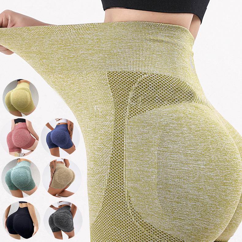 Fitness Yoga Shorts Pants Butt Lifting Seamless Leggings Women Gym - ProTrendyz