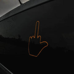 Funny New LED Illuminated Gesture Light Car Finger Light With Remote Road Rage Signs Middle Finger Gesture Light Hand Lamp - ProTrendyz