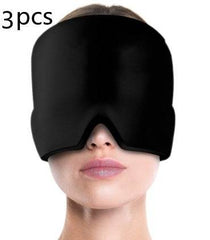 Ice Compress Headache Eye Mask Hat Relief For Migraines, Stress, And Tension Massage Tool - ProTrendyz