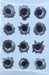 Simulation Bullet Hole Car Sticker, Car Bullet Hole Crack Car Sticker - ProTrendyz