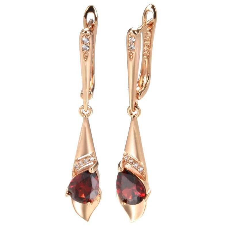 Japan And South Korea Simple Zircon Earrings Women's Ear Clip Kazakhstan - ProTrendyz