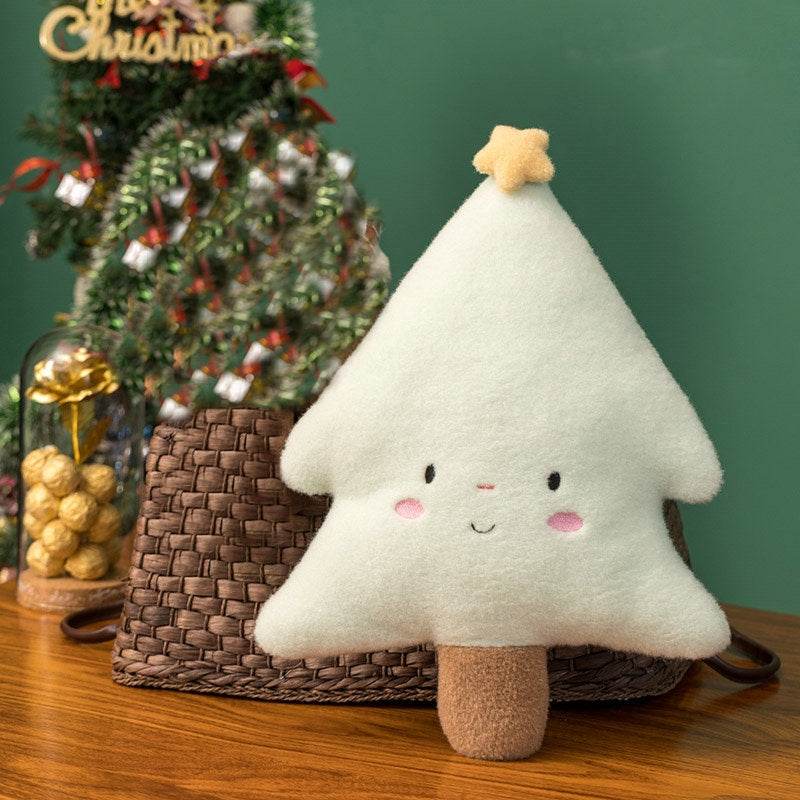 Christmas Gingerbread Man Igloo And Christmas Tree Plush Toy - ProTrendyz