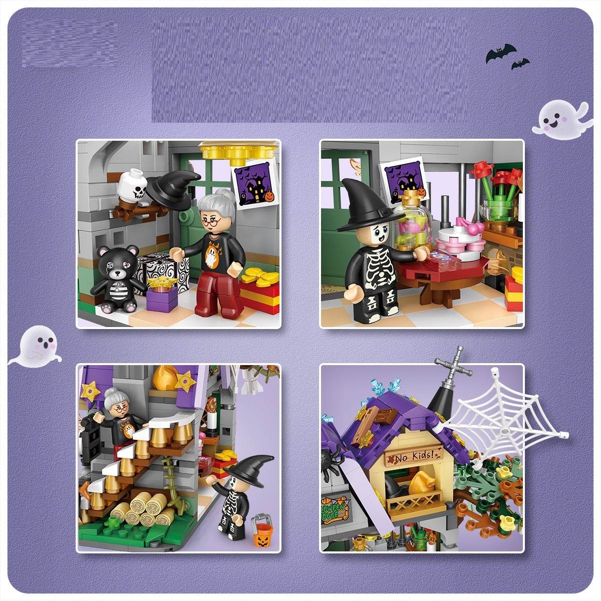 Carriage Happy Halloween Decoration Bricks For Boys Kids Toys Halloween Gift - ProTrendyz