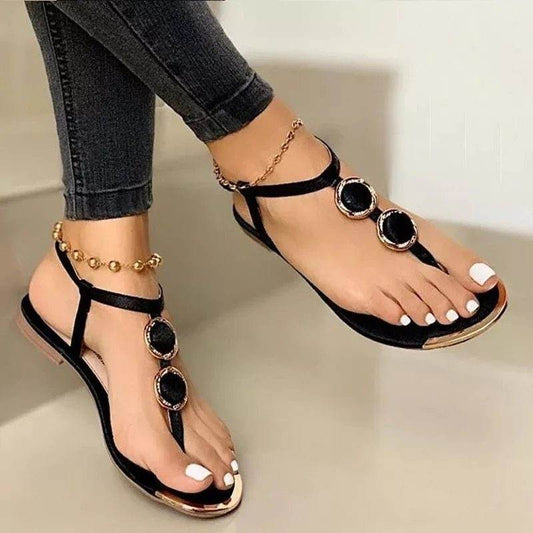 Women's Flat Sandals Summer Beach Shoes - ProTrendyz