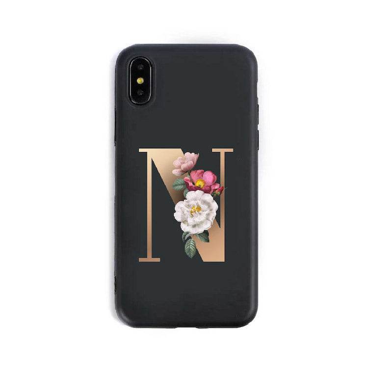 26 English Alphabet Silicone Phone Cases - ProTrendyz