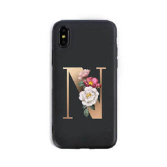 26 English Alphabet Silicone Phone Cases - ProTrendyz