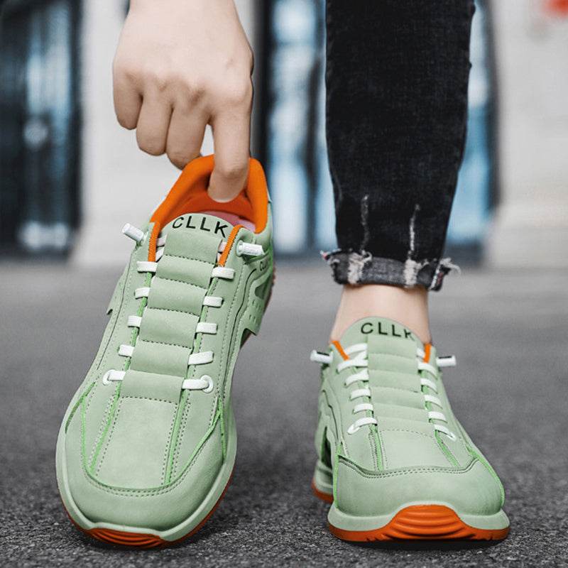 Fashion Skateboard Shoes Men Anti-skid Slip-on Flats Casual Lazy Shoes Outdoor Breathable Running Sports Sneakers - ProTrendyz