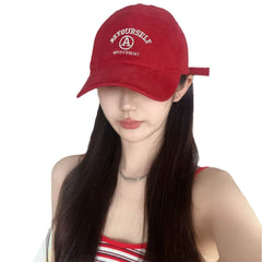 Baseball Cap Female Embroidered Couple Face - ProTrendyz
