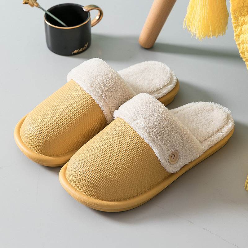New Autumn And Winter Warm Household Non-slip Home Indoor Removable Slippers - ProTrendyz
