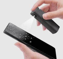 2 In 1 Phone Computer Screen Cleaner Kit For Screen Dust Removal Microfiber Cloth Set - ProTrendyz