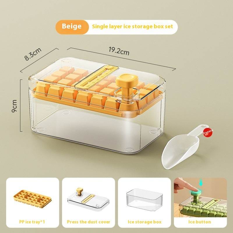 28 56 Grids Reusable Ice Mold Ice Cubes Tray DIY Moulds Ice Cubes Maker Release Homemade Ice Cubes Tray Mold Home Ice Making Tool - ProTrendyz