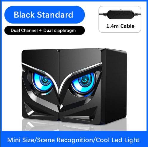 PC Gaming Speakers, 2.0 Channel Stereo Desktop Computer Sound Bar Speakers - ProTrendyz