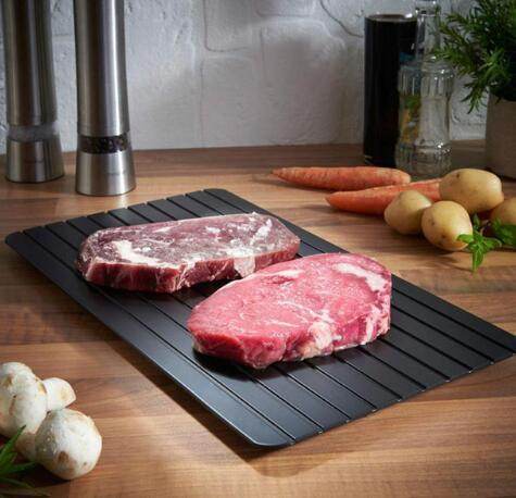 Fast Defrosting Tray Thaw Kitchen Quick Aluminum Thaw Plate - ProTrendyz
