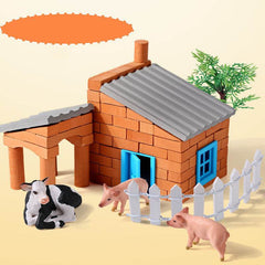 Educational Toys Little Mason Toys Mini Build A House - ProTrendyz