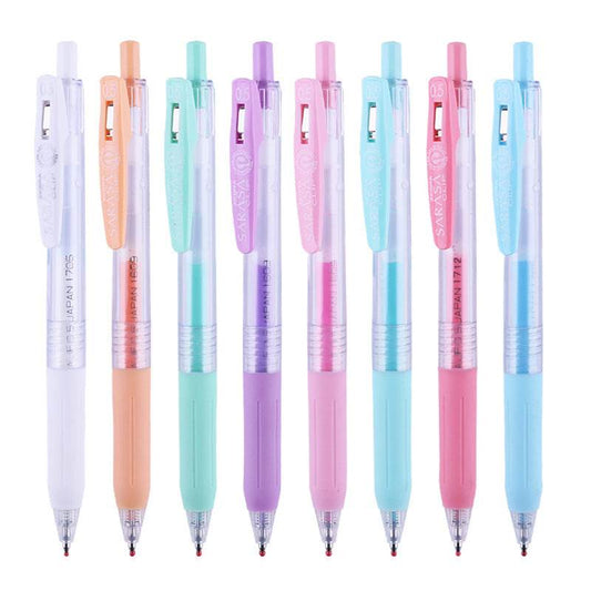Color Press Gel Pen 8-Color Set Water Pen Milk Color - ProTrendyz