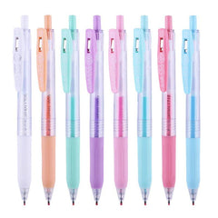 Color Press Gel Pen 8-Color Set Water Pen Milk Color - ProTrendyz