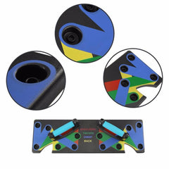 Push Up Rack Edge 9 in 1 Body Building Exercise Fitness Tools Women Men Push-Up Display Shelves and Raisers For GYM Training Body drop shipping - ProTrendyz