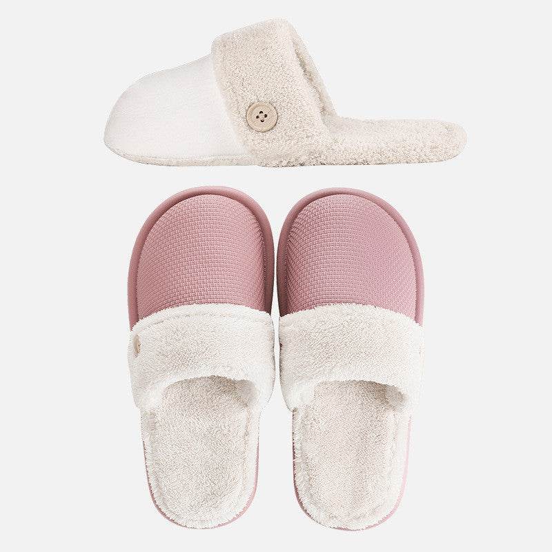 New Autumn And Winter Warm Household Non-slip Home Indoor Removable Slippers - ProTrendyz
