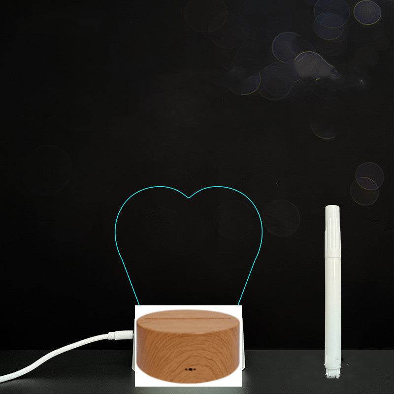 3D Acrylic Board Handwriting Message Board LED Light - ProTrendyz