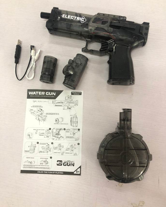 Fire Rat Electric Water Pistol Cool Light Full Automatic Water Spray Gun Summer Toy Sports Entertainment Children Gifts AC223 - ProTrendyz