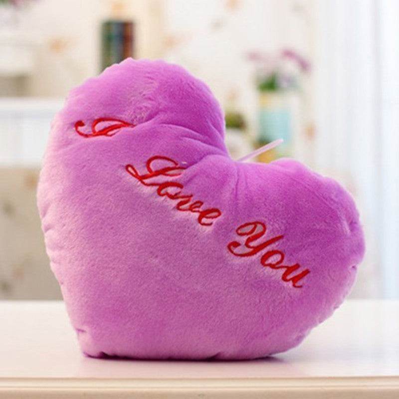 34CM Unique Toy Luminous Pillow Vivid Star Design LED Light Colorful Cushion Stars Plush Pillow Toys Gift For Kids Children Girl - ProTrendyz