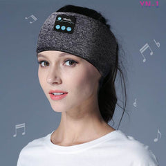 Wireless Bluetooth V5.0 Sports Headband With Music Call Stereo Shading Sleep Headband - ProTrendyz