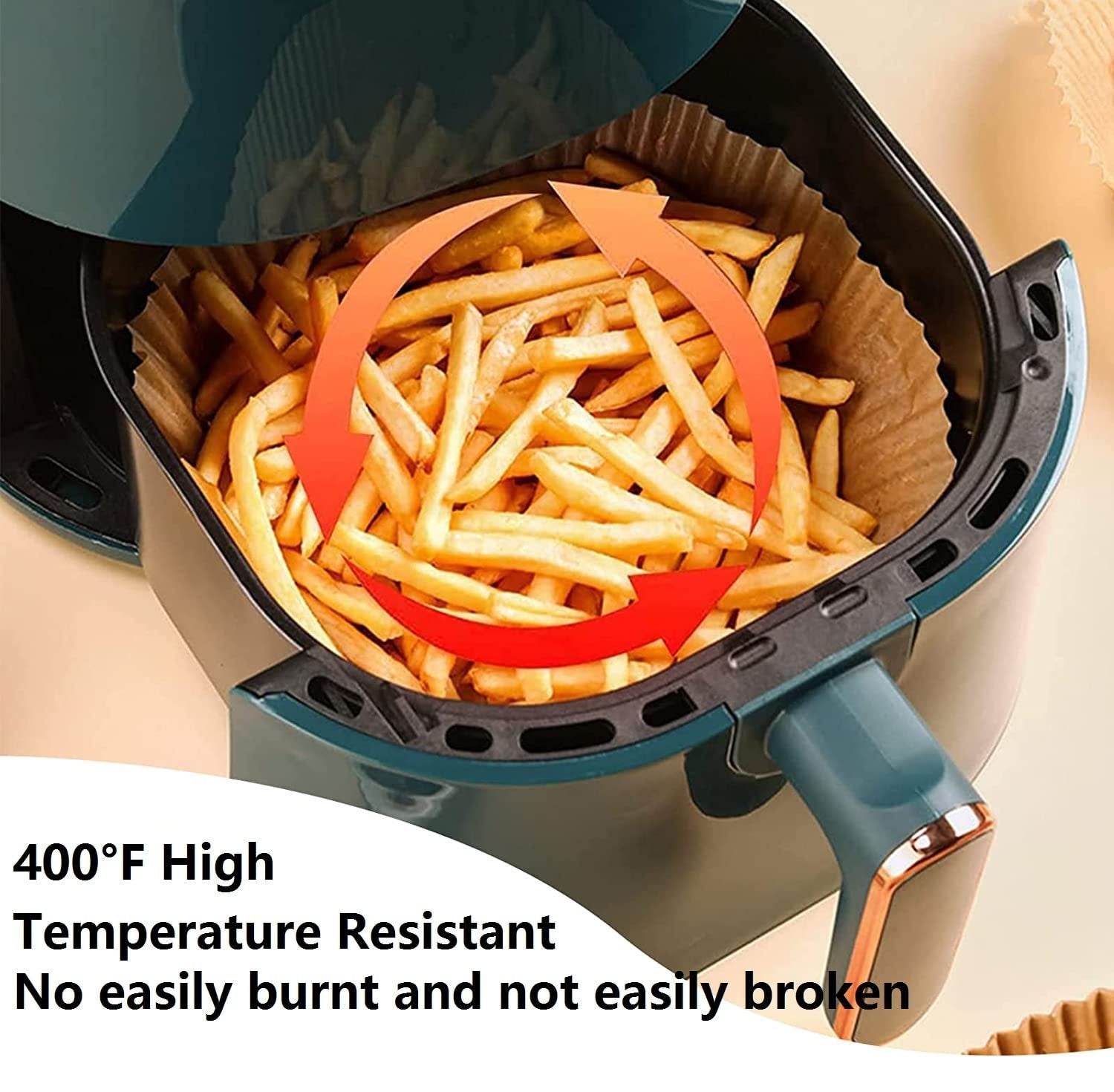 Air Fryer Paper Food Disposable Paper Liner Airfryer Kitchen Cookers Oil-proof Barbecue Plate Steamer Fryer Baking Accessories - ProTrendyz