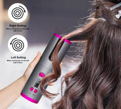 Curling Iron USB Wireless Multifunctional Charging Curler - ProTrendyz