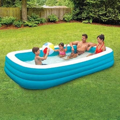 blow up pool, outdoor pool, plastic kiddie pool, plastic pool, pool, pool toys, stock clearance - ProTrendyz