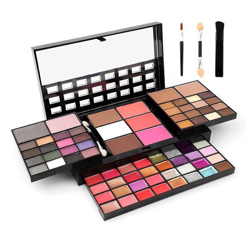 74 Colors Makeup Set Lip Gloss Blush Eyeshadow Highlight Combination Plate Wholesale Makeup Set - ProTrendyz