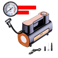 Tire Inflator 12V DC Portable Compressor Electric DC Auto Tire Pumps For Car Tires Emergency - ProTrendyz