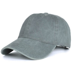 Washed Baseball Caps For Men And Women Outdoor Distressed Sun Hats Simple Caps - ProTrendyz