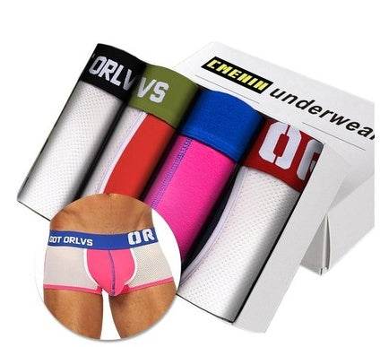 4Pc Boxershorts for Men Boxer Short Underwear Man Panties - ProTrendyz