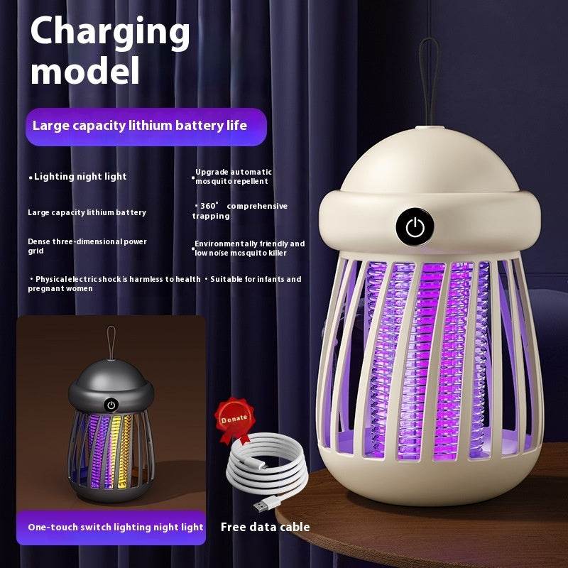 Mosquito Killer Lamp Insect Repellent Radiation Less Mute Electric Insect Trap Usb Charging Outdoor Mosquito Killer Repellent - ProTrendyz