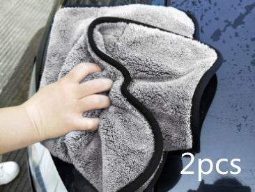 Microfiber Car Wash Towel Absorbent Car Supplies Cleaning Cloth - ProTrendyz