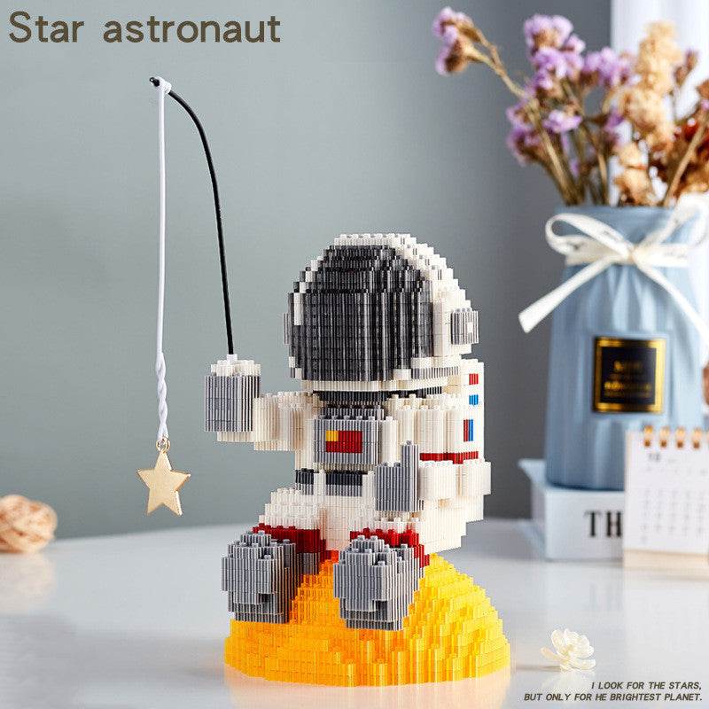 Mini Micro Rocket Building Blocks Space Moon Satellite Astronaut Diamond Bricks Constructor Toys For Children Gifts - ProTrendyz