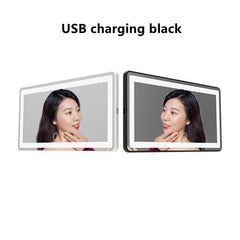 Car LED High-definition Makeup Mirror Three-color Light - ProTrendyz