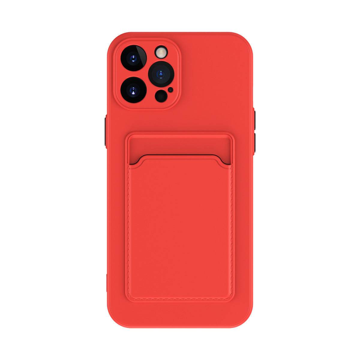 Simple Pure Color Liquid Silicone Phone Case - ProTrendyz