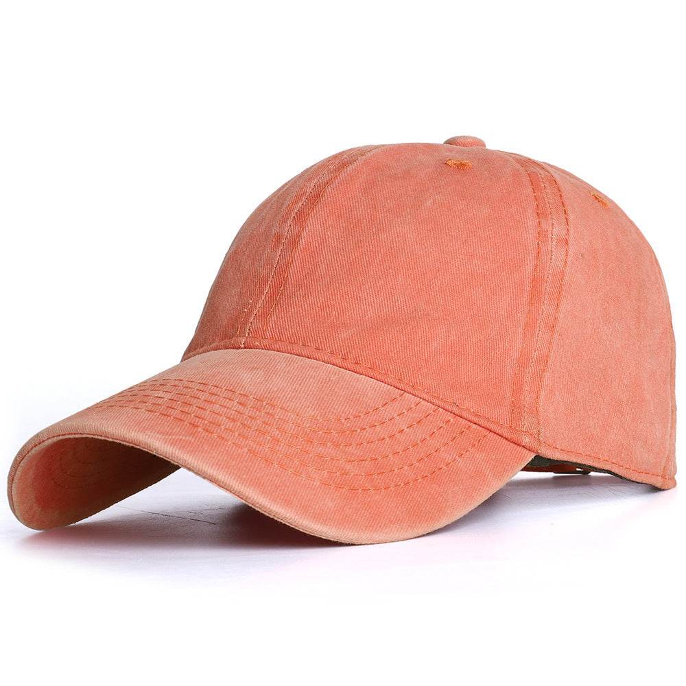 Washed Baseball Caps For Men And Women Outdoor Distressed Sun Hats Simple Caps - ProTrendyz