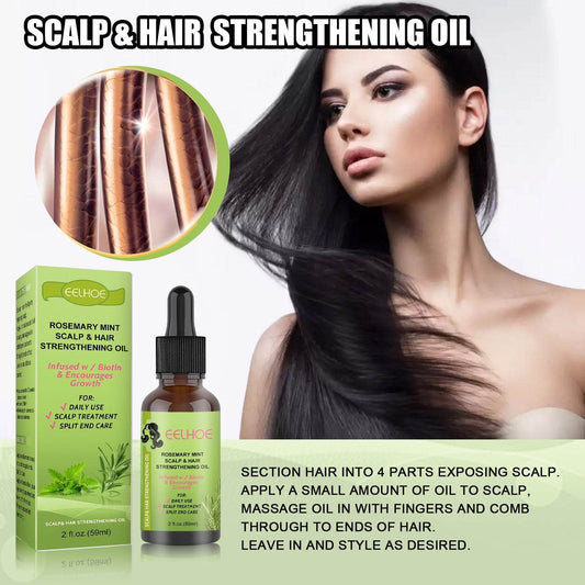 Rosemary Mint Hair Growth Fluid Scalp Massage - ProTrendyz