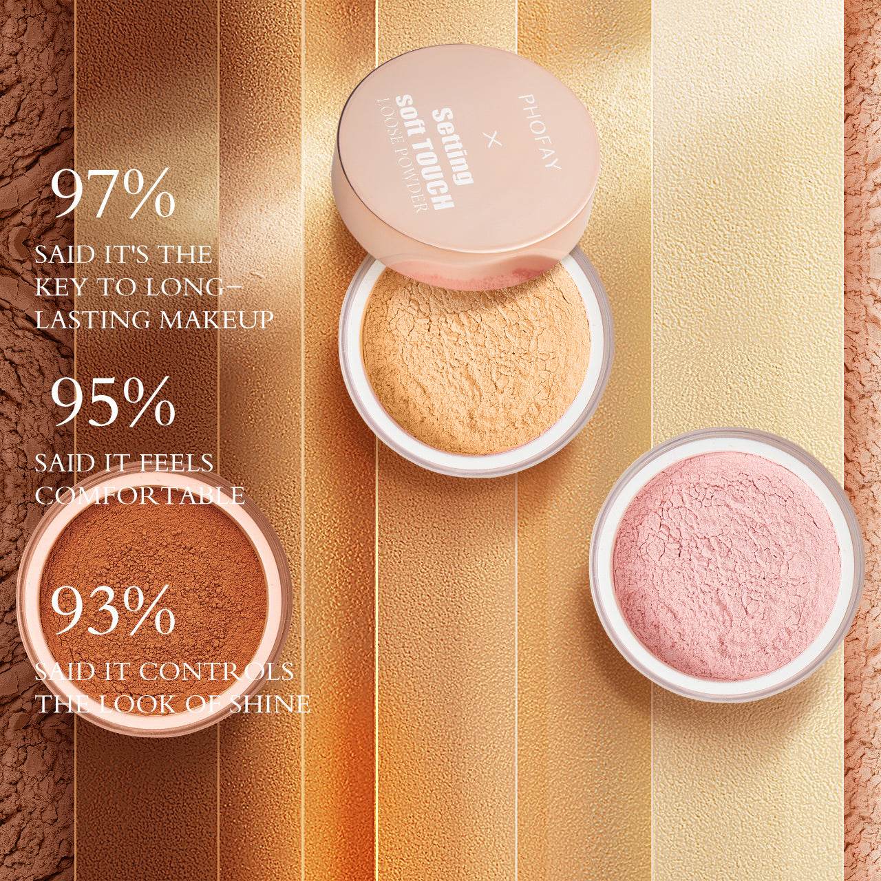 PHOFAY Setting Soft Touch Loose Powder - ProTrendyz