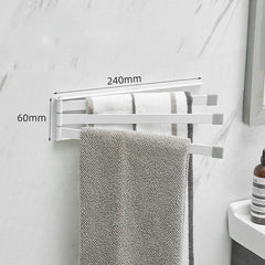 Nordic Bathroom Non-perforated Towel Rack Bathroom - ProTrendyz