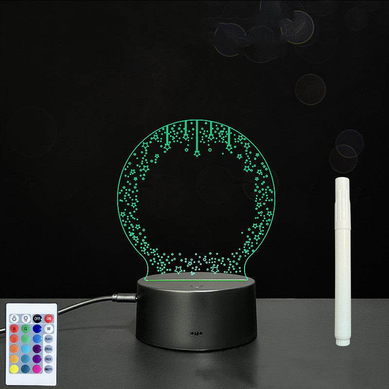 3D Acrylic Board Handwriting Message Board LED Light - ProTrendyz