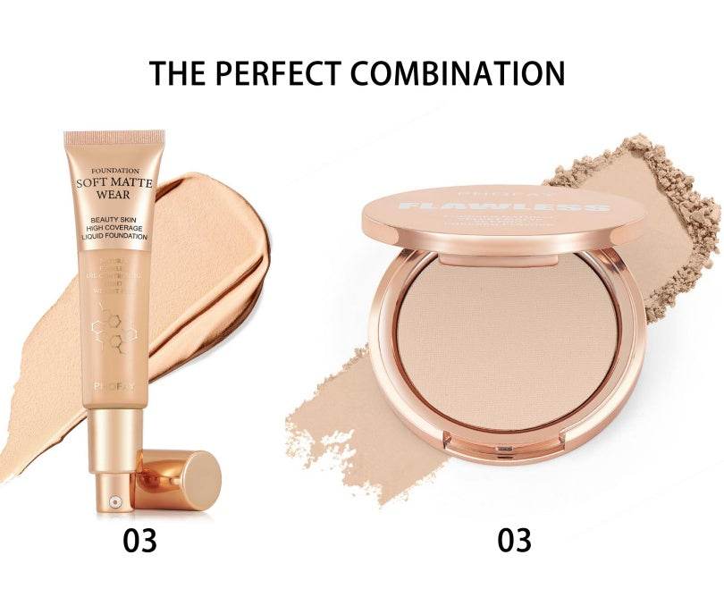PHOFAY Matte Setting Pressed Powder - ProTrendyz