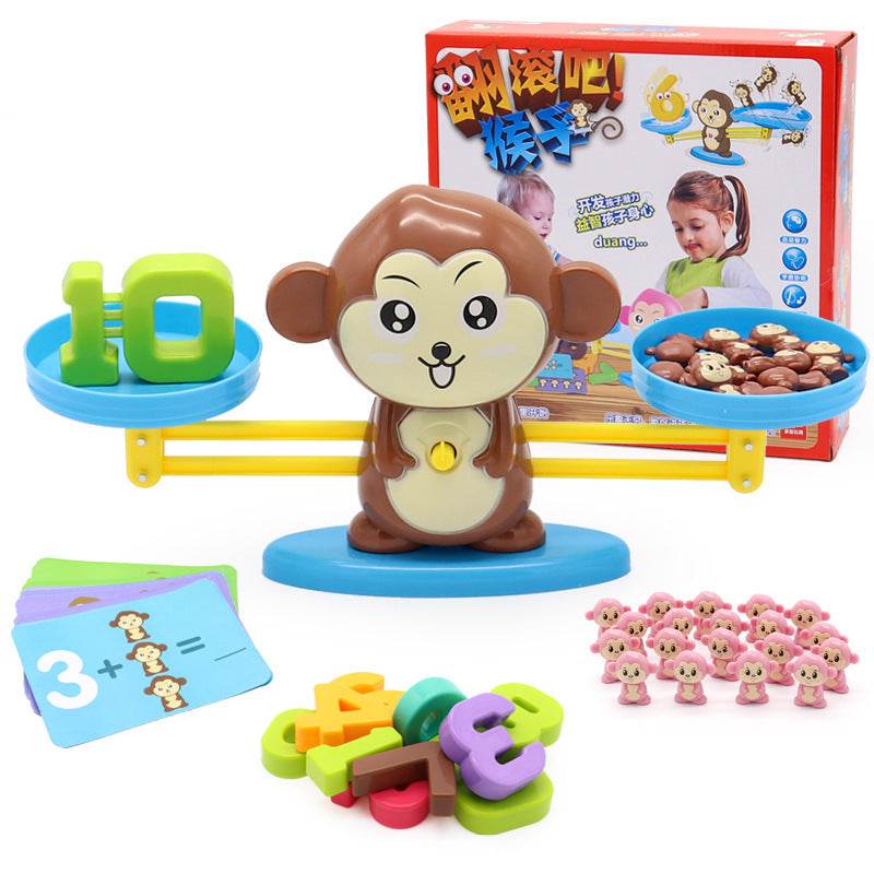 Monkey Balance Children Early Digital Addition and Subtraction Toys - ProTrendyz