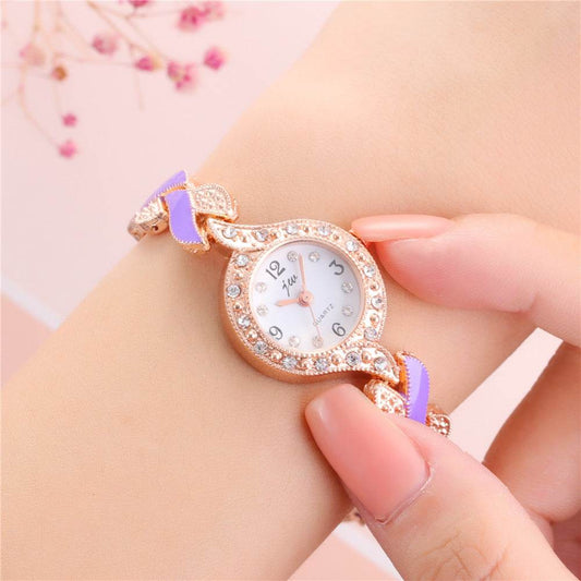 Leaf bracelet quartz wrist watch - ProTrendyz